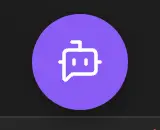 Floating button in the bottom-right corner